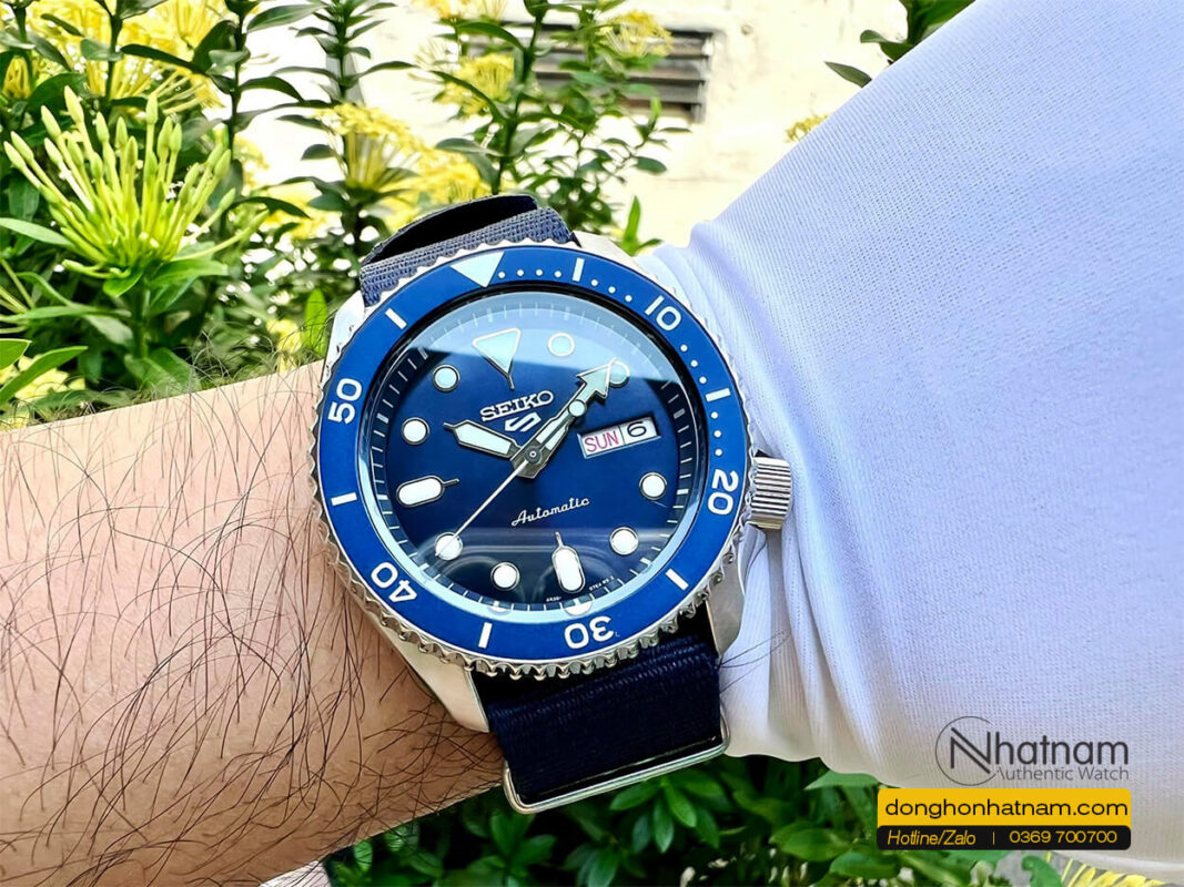 Seiko Sport Srpd K Blue Dial Donghonhatnam