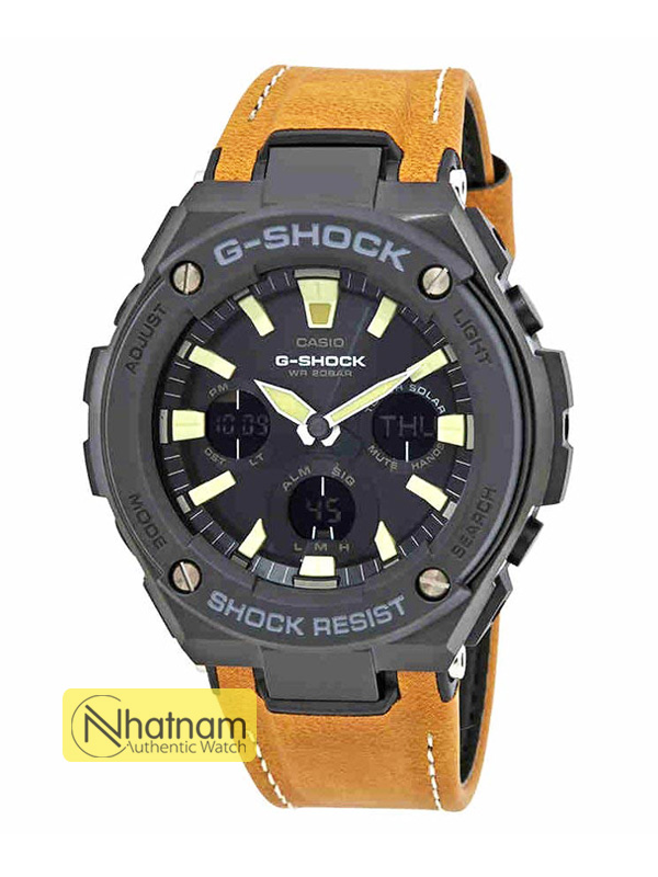 G-Shock G-STeel GST-S120L-1B Leather