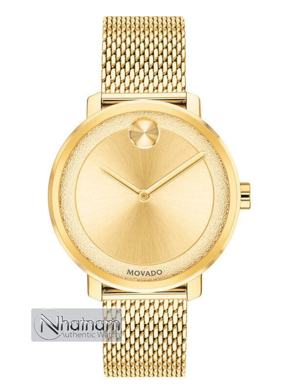 Movado Bold 3600580 Gold Lady Watch