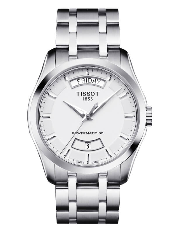 Tissot T035.407.11.031.01 Couturier DayDate White